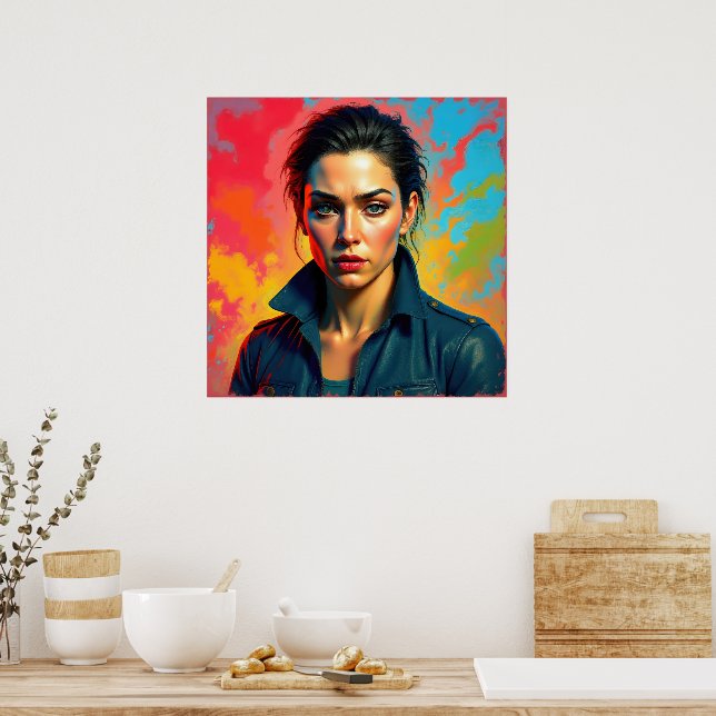 Póster AS 15000 – “Sofia” - Vigilante (Cocina)