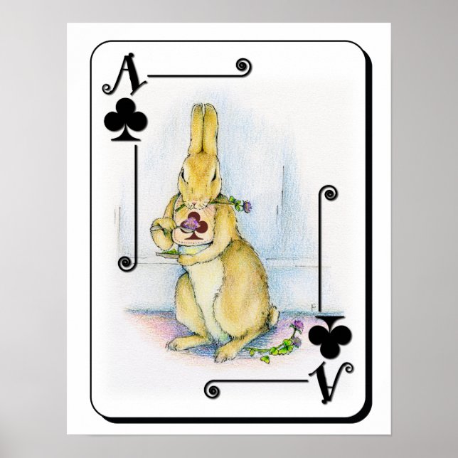 Póster As de Clubs (Frente)