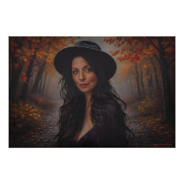 Póster As The Season Turns To Velvet