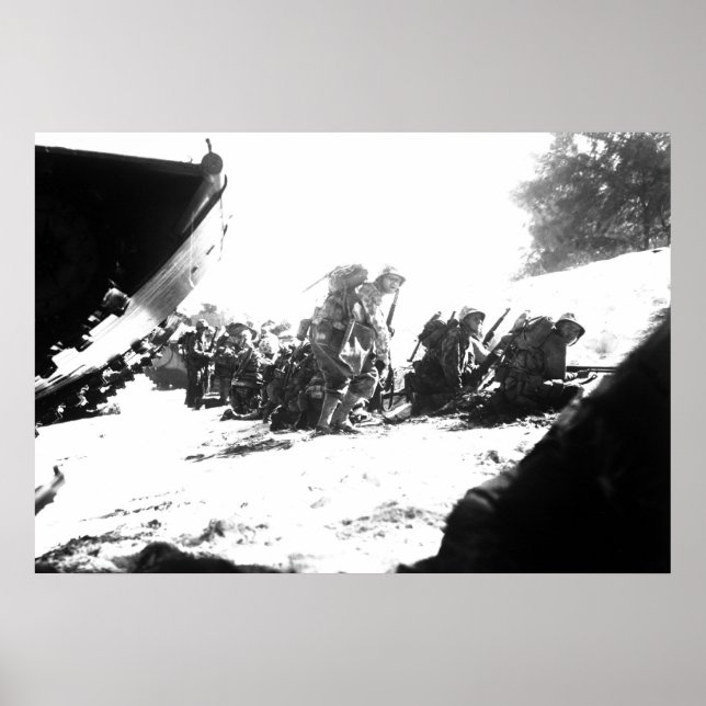 Póster Asalto a Saipan (Frente)