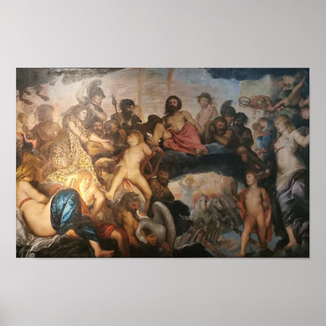 Póster Asamblea de los Dioses  (Frente)