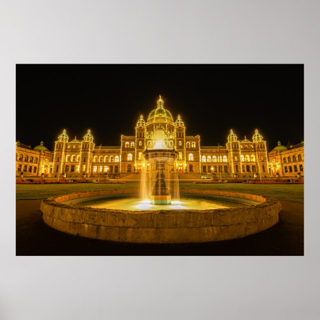 Póster Asamblea Legislativa de Columbia Británica (Frente)