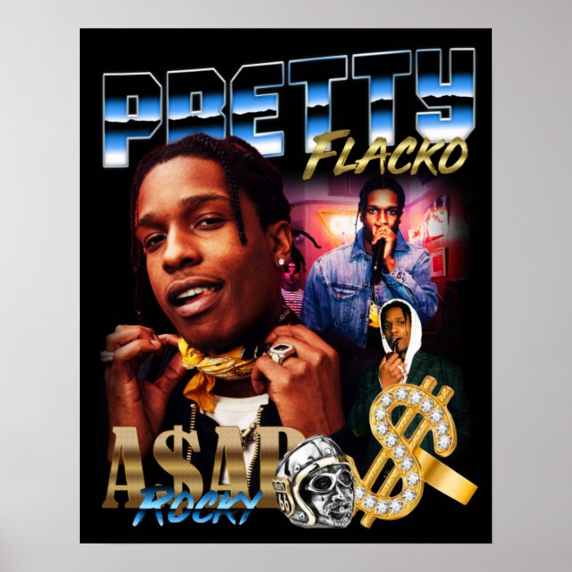Póster Asap Rocky, Asap Rocky (Frente)