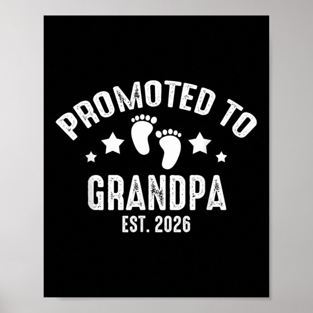 Póster Ascendido a Abuelo para ser 2026 Finalmente Anunci (Frente)