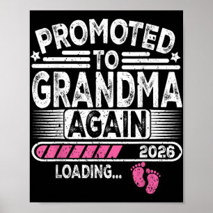 Póster Ascendido A La Abuela De Nuevo Este. Funny de carg