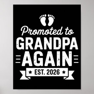 Póster Ascendido a ser abuelo de nuevo Est 2026 pronto Fa