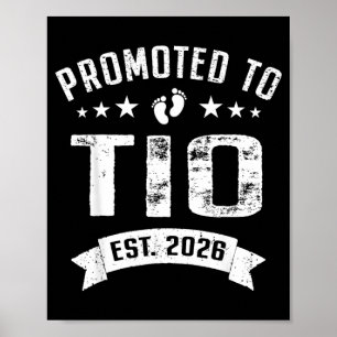 Póster Ascendido a TIO Est 2026 Pronto será Tío Padres
