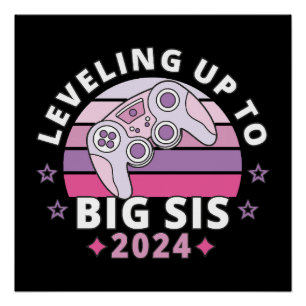 Póster Ascendiendo a Hermana Mayor 2024 Chicas