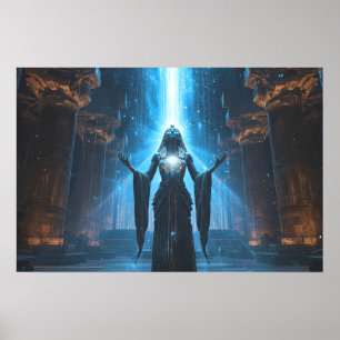 Póster Ascensión de la Sacerdotisa Nacida de las Estrella