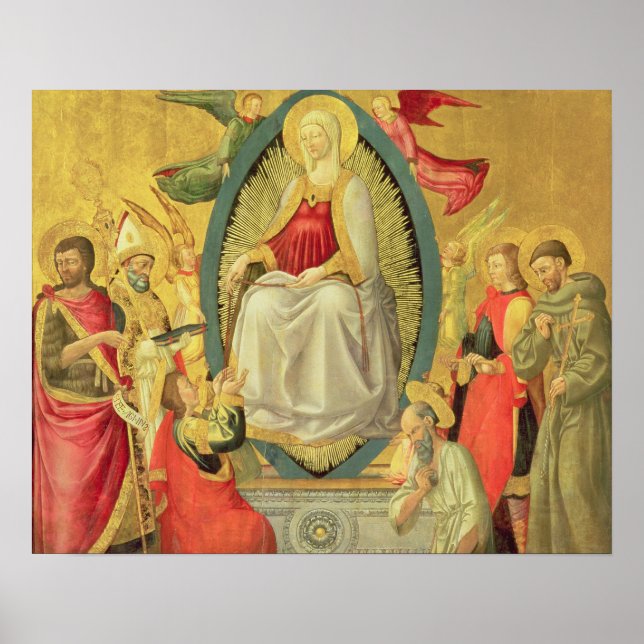 Póster Ascensión de la Virgen, 1465 (Frente)