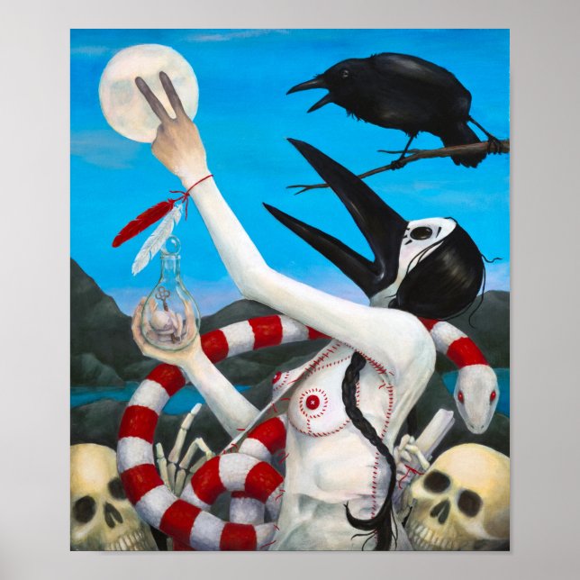 Póster "Ascensión" por Christiane Cegavske (Frente)