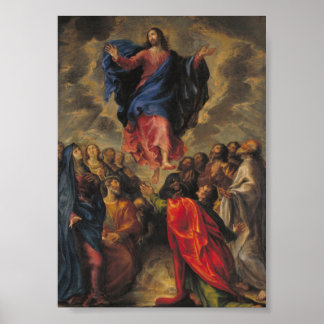 Póster Ascensión sobre las multitudes