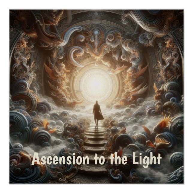 Póster Ascenso a la Luz (Anverso)