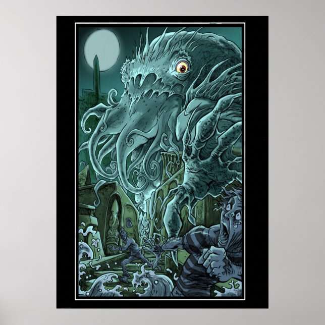 Póster Ascenso De Cthulhu (Frente)