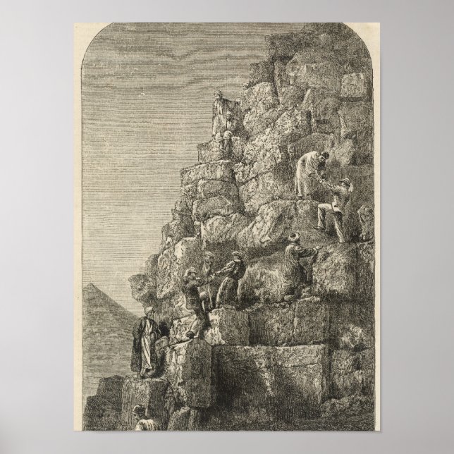 Póster Ascenso de la Gran Pirámide (Frente)