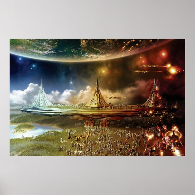 Póster Ascenso y caída de un Imperio (Frente)