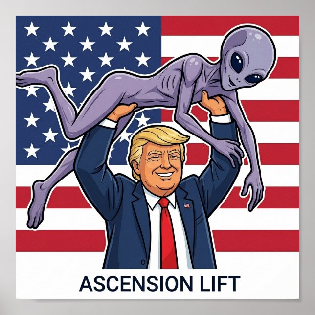Póster Ascensor de ascensión (Frente)