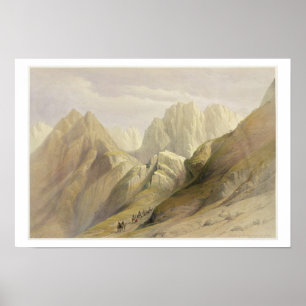 Póster Ascent of the Lower Range of Sinai, February 18th