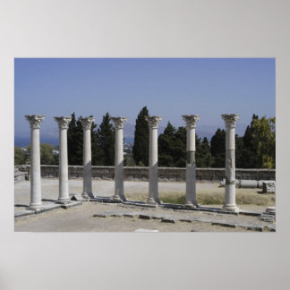 Póster Asclepión de Hipócrates