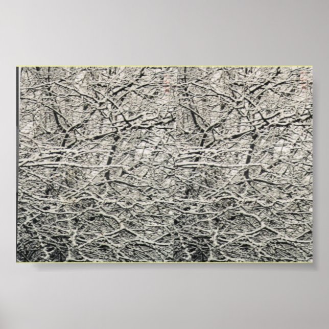 PÓSTER ASESINADO POR LA NIEVE (Frente)