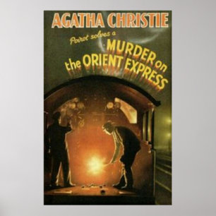 Póster Asesinato en el Orient Express
