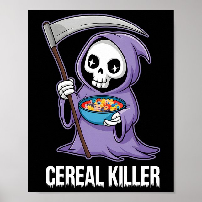 Póster Asesino de cereales 3 (Frente)