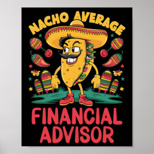 Póster Asesor Financiero No Promedio Cinco De Mayo Mexi