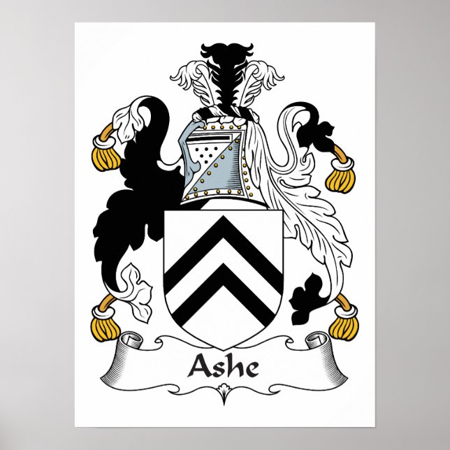 Póster Ashe Family Crest (Frente)