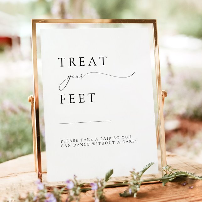 Póster ASHER Elegant Calligraphy Boda Flip Flop (Subido por el creador)