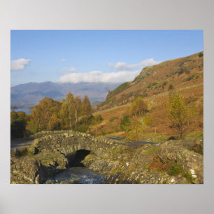 Póster Ashness Bridge, Lake District, Cumbria, England