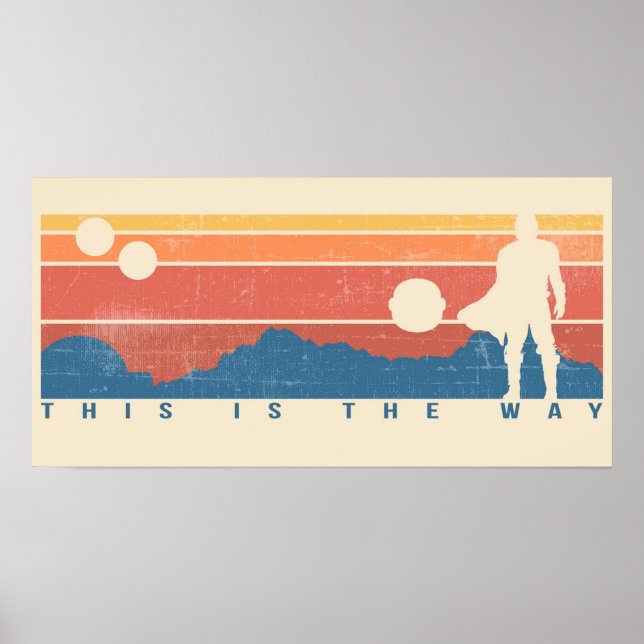 Póster Así es como retro (Frente)