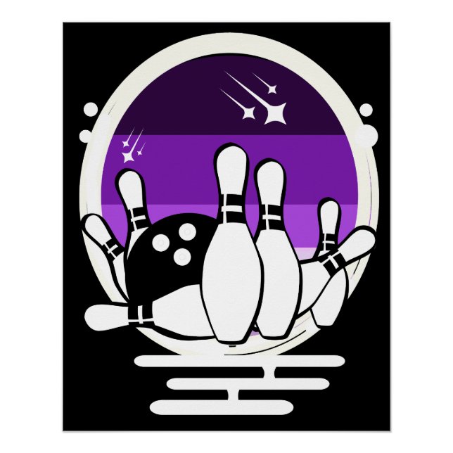 Póster así es como rollo boliche lindo (Anverso)