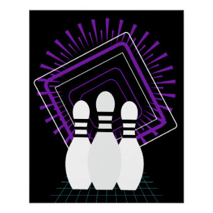 Póster así es como rollo boliche lindo