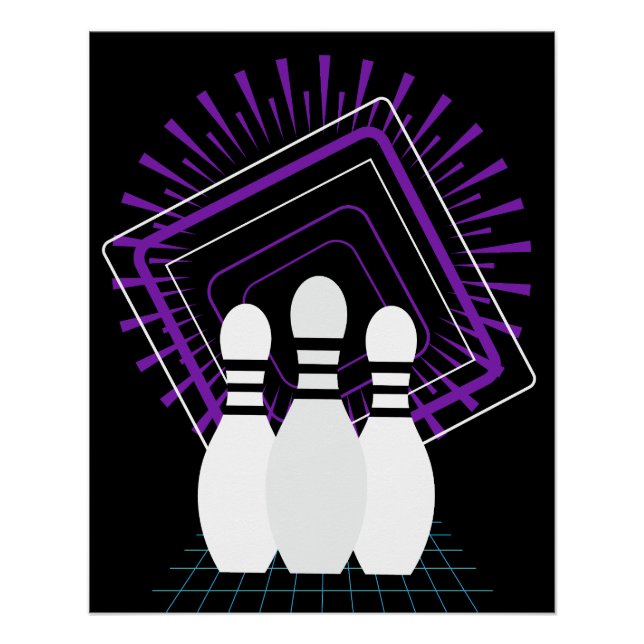 Póster así es como rollo boliche lindo (Anverso)