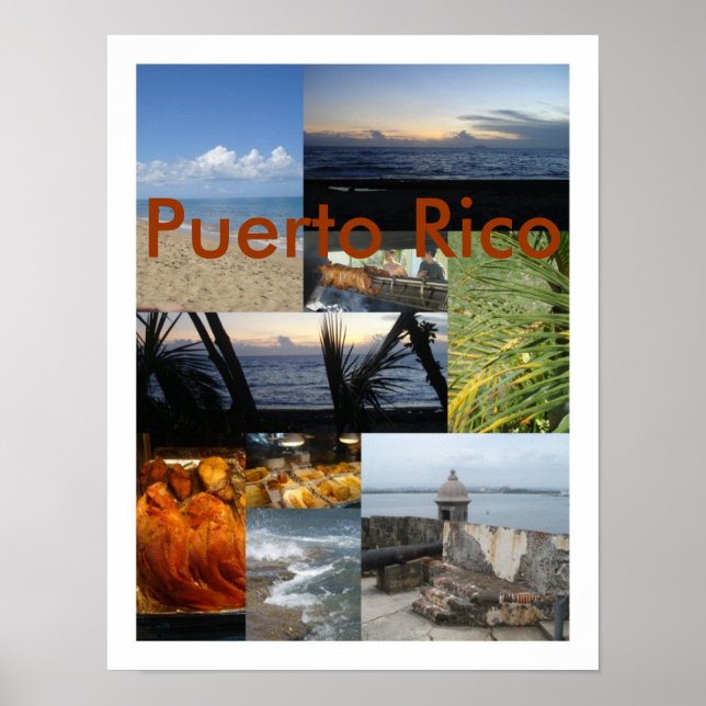 Póster Así es mi tierra 2, Puerto Rico (Frente)