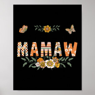 Póster Así que Dios hizo que las flores de mamaw fueran f