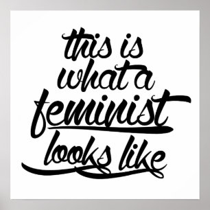 Póster Así se ve la feminista