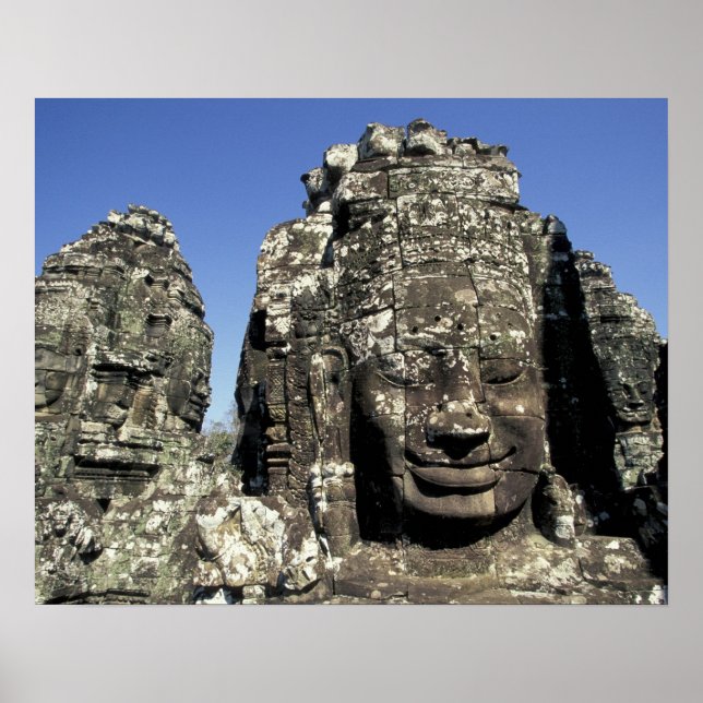 Póster Asia, Camboya, Siem Reap, Angkor Thom (b. Tarde) (Frente)