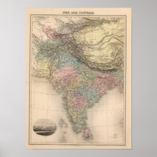 Póster Asia Central India