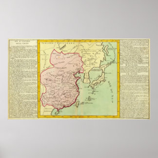 Póster Asia, China, Japón