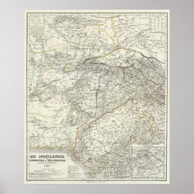 Póster Asia del Sur (Frente)