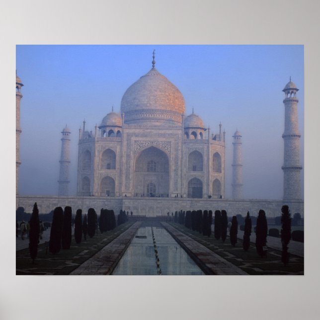 Póster Asia; India; Agra. Taj Mahal. (Frente)