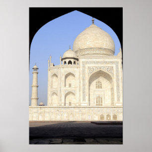 Póster Asia, India, Uttar Pradesh, Agra. El Taj 2
