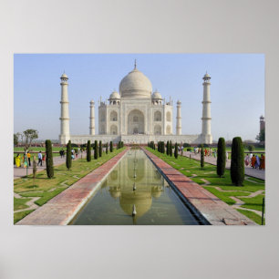 Póster Asia, India, Uttar Pradesh, Agra. El Taj 5
