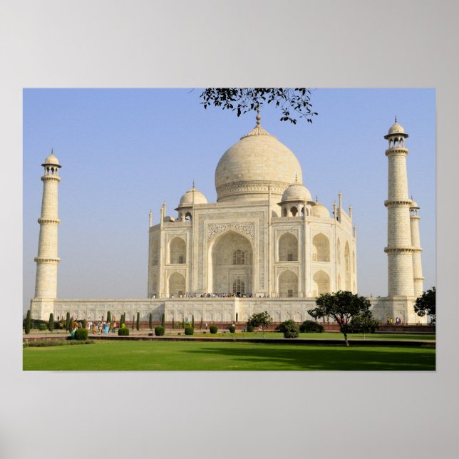 Póster Asia, India, Uttar Pradesh, Agra. El Taj 7 (Frente)