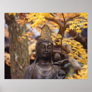 Póster Asia, Japón, Buda