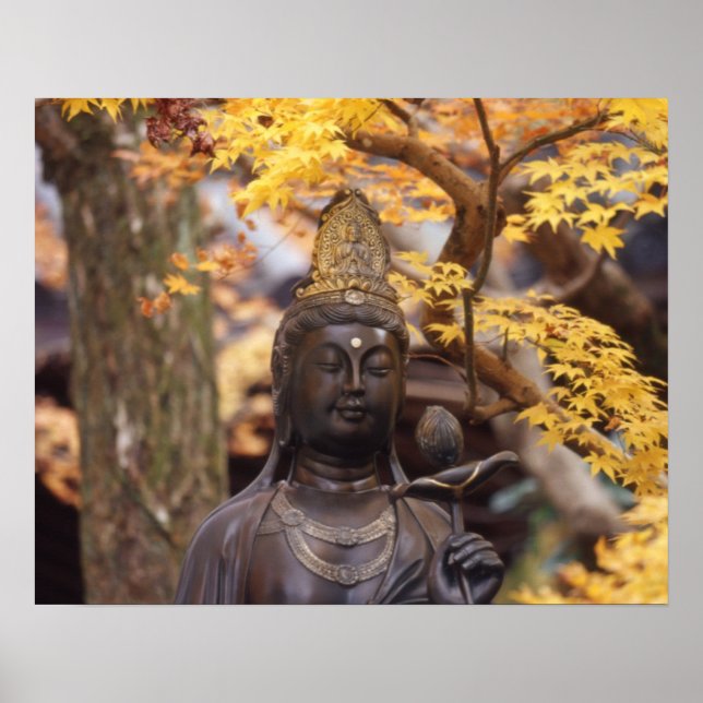 Póster Asia, Japón, Buda (Frente)
