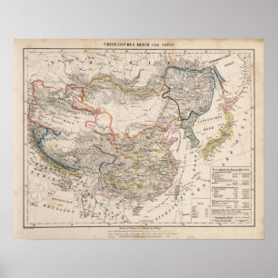 Póster Asia, Japón, China