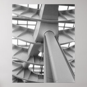 Póster Asia, Japón, Tokio. Detalle del interior, Tokio