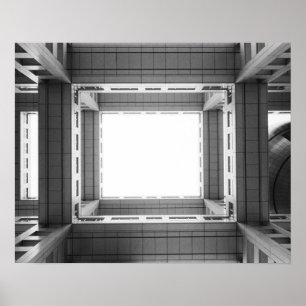 Póster Asia, Japón, Tokio. Edificio Fuji TV, con aspecto